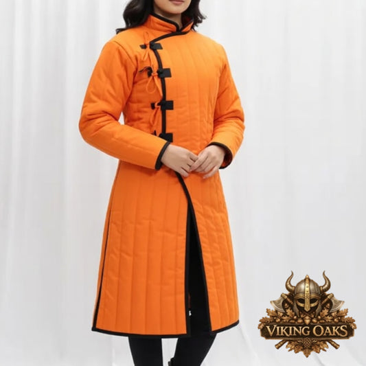 Orange Renaissance Faire Costume Women Medieval Festival Dress Fantasy Outfit