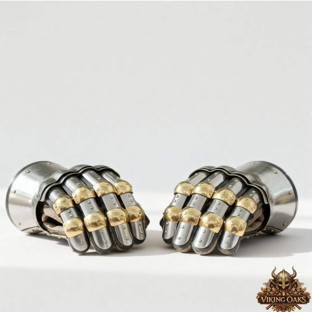 SCA Combat Knight Armor Gloves Hand Protection