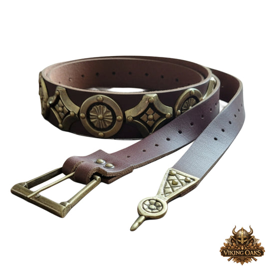 Medieval Leather Belt – Ren Faire & Reenactment Costume Accessory