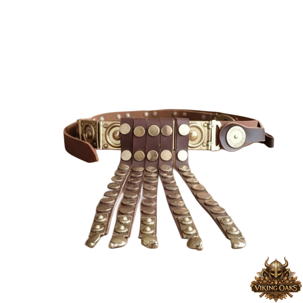 Roman Cingulum Belt – Reenactment & Ren Faire Leather Armor Accessory