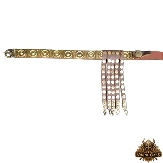 Roman Cingulum Belt – Reenactment & Ren Faire Leather Armor Accessory