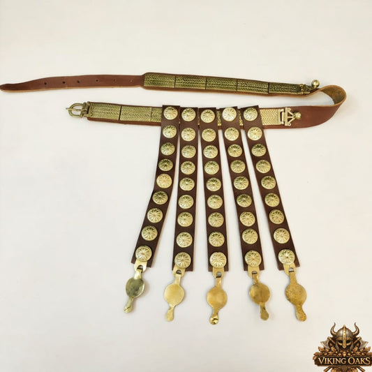 Roman Cingulum Belt – Medieval Reenactment Armor Accessory for Ren Faire Costume