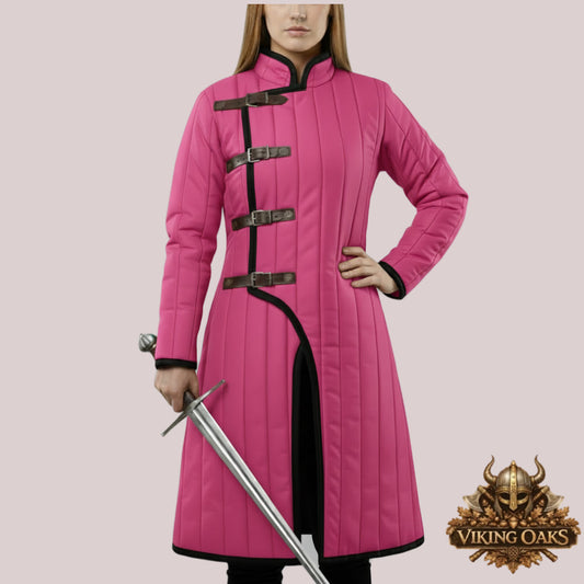 Cosplay Gambeson medieval padded costume armor in various sizes for cosplay and reenactment