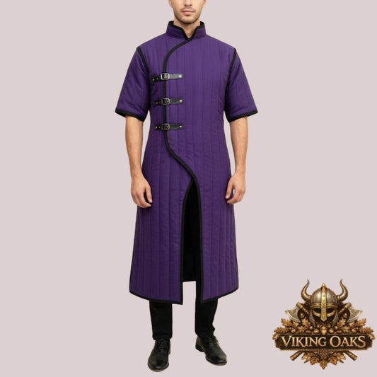 Medieval Ren Faire Gambeson LARP padded armor costume displayed on mannequin