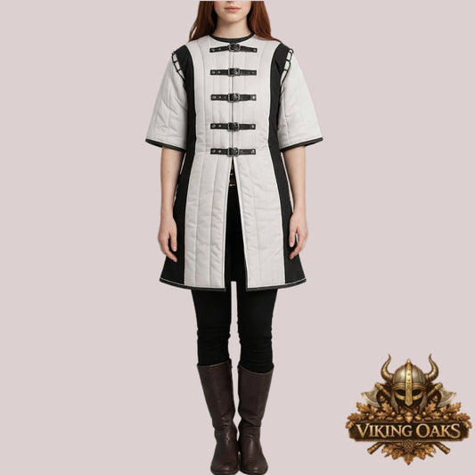 Medieval Gambeson Jacket Padded Armor for LARP Cosplay Costume