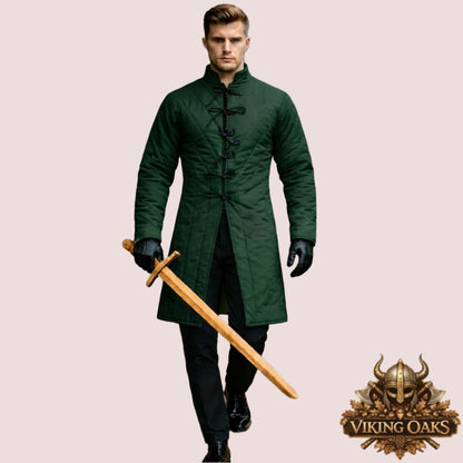 Medieval Gambeson Armor Jacket – Padded Ren Faire LARP Outfit