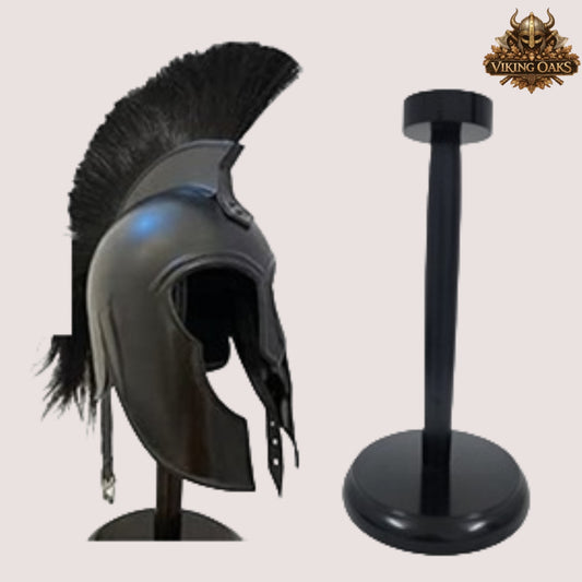 Troy Achilles Helmet – Greek Trojan Warrior Armor from Troy Movie with Display Stand, Gift for Him