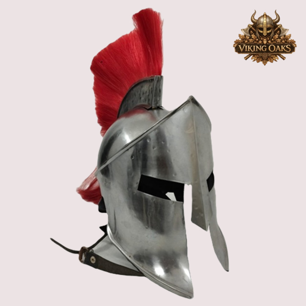 Antique Spartan Warrior Helmet – 300 Movie Replica, Gift for Him