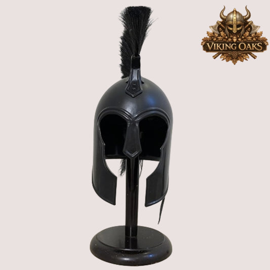 Troy Achilles Helmet – Greek Trojan Warrior Armor from Troy Movie with Display Stand, Gift for Him