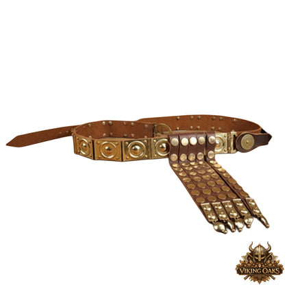 Roman Cingulum Belt – Reenactment & Ren Faire Leather Armor Accessory