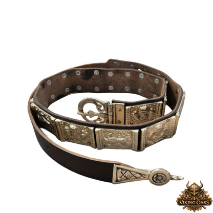 She-Wolf Legion Roman Belt – Brass Cast Reenactment Armor for LARP & Cosplay