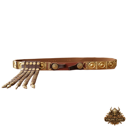 Roman Cingulum Belt – Reenactment & Ren Faire Leather Armor Accessory