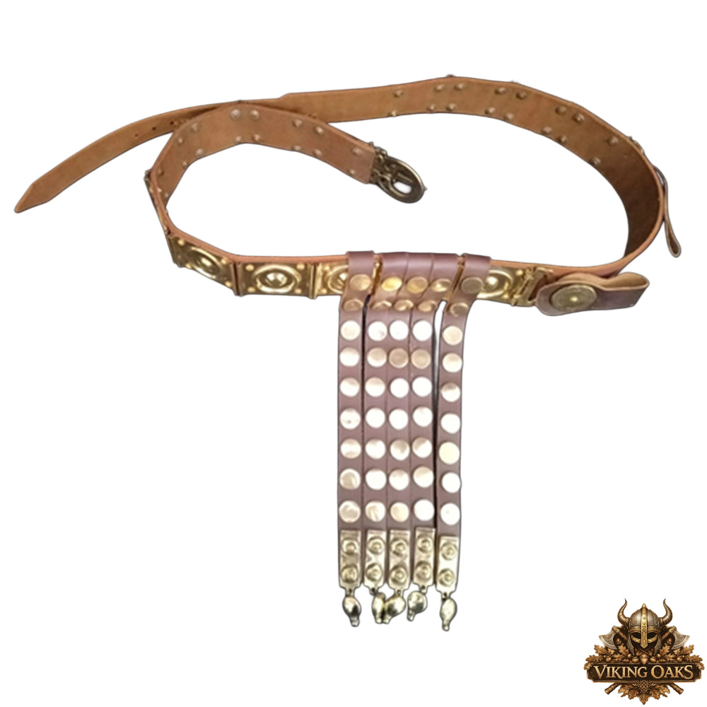 Roman Cingulum Belt – Reenactment & Ren Faire Leather Armor Accessory