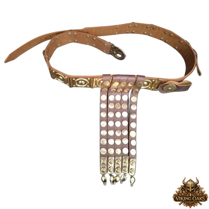 Roman Cingulum Belt – Reenactment & Ren Faire Leather Armor Accessory