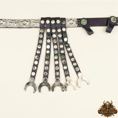 She-Wolf Roman Cingulum Belt – Leather Reenactment Costume Accessory for LARP & Ren Faire