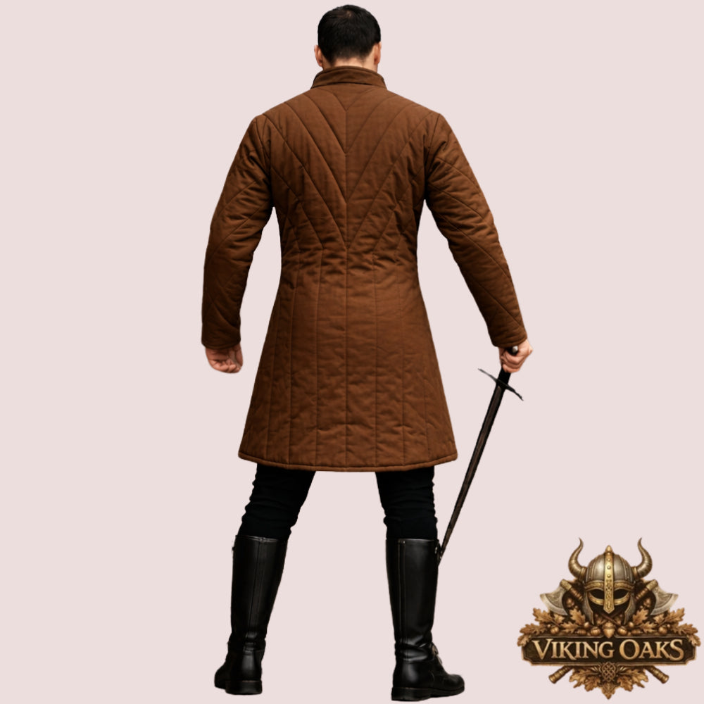 Medieval Gambeson Armor Jacket – Padded Ren Faire LARP Outfit