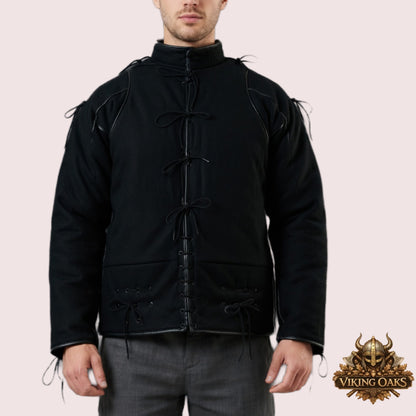 Medieval Padded Gambeson Armor Jacket – Functional Renaissance Aketon for Combat & Reenactment