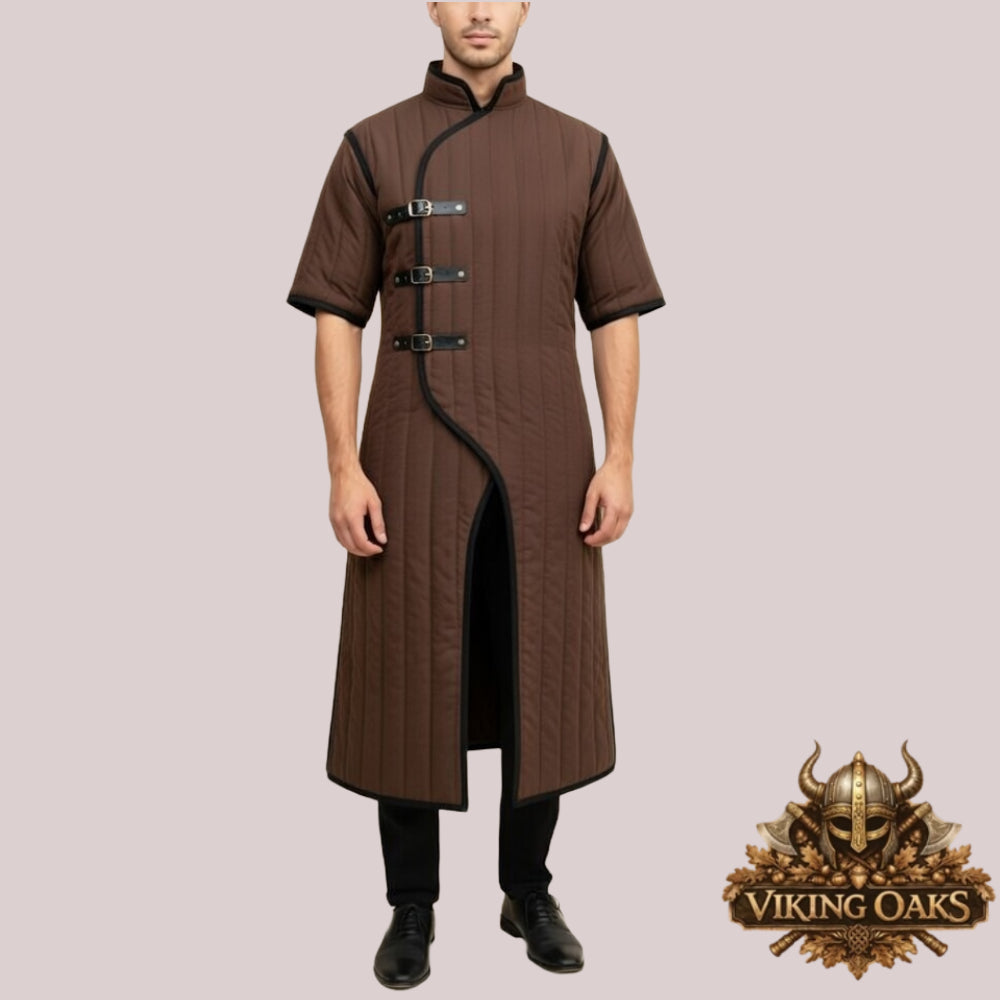 Medieval Ren Faire Gambeson Costume LARP Padded Armor