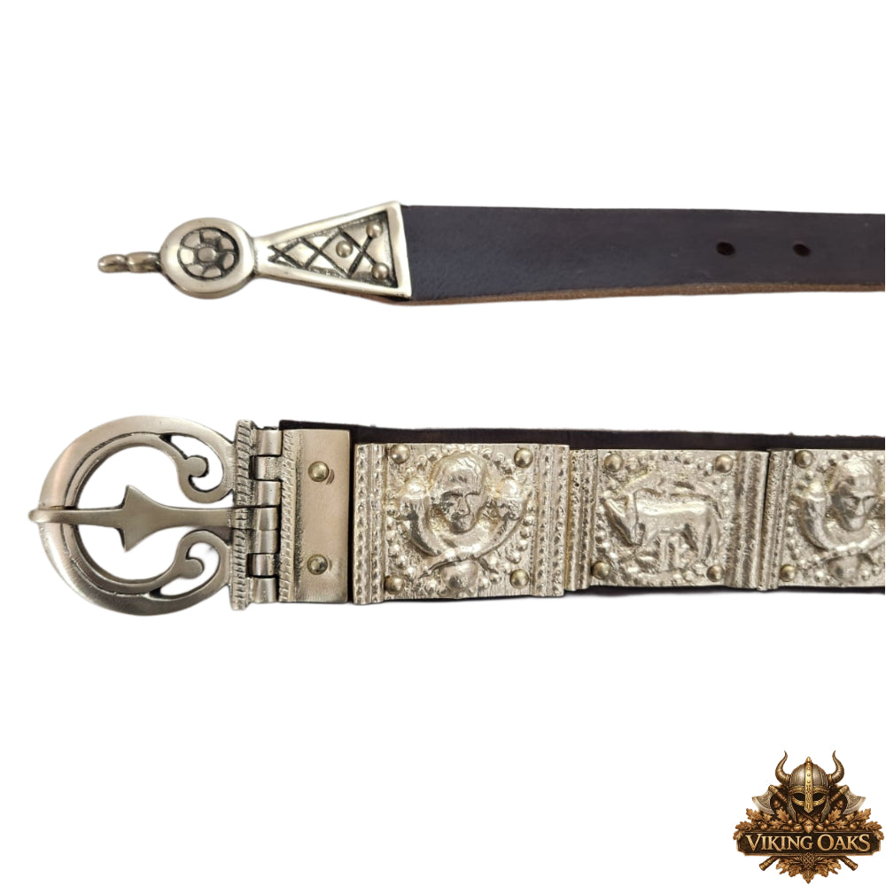 She-Wolf Legion Roman Belt – Brass Cast Reenactment Armor for LARP & Cosplay