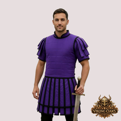 Roman Subarmalis Armor – Padded Tunic for LARP, Renaissance Fair & Easter Gift