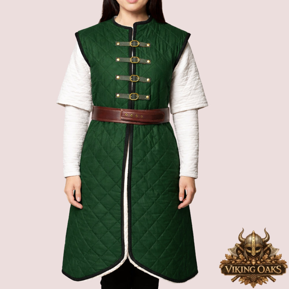 Medieval Gambeson Jacket | Padded Armor for LARP & Cosplay