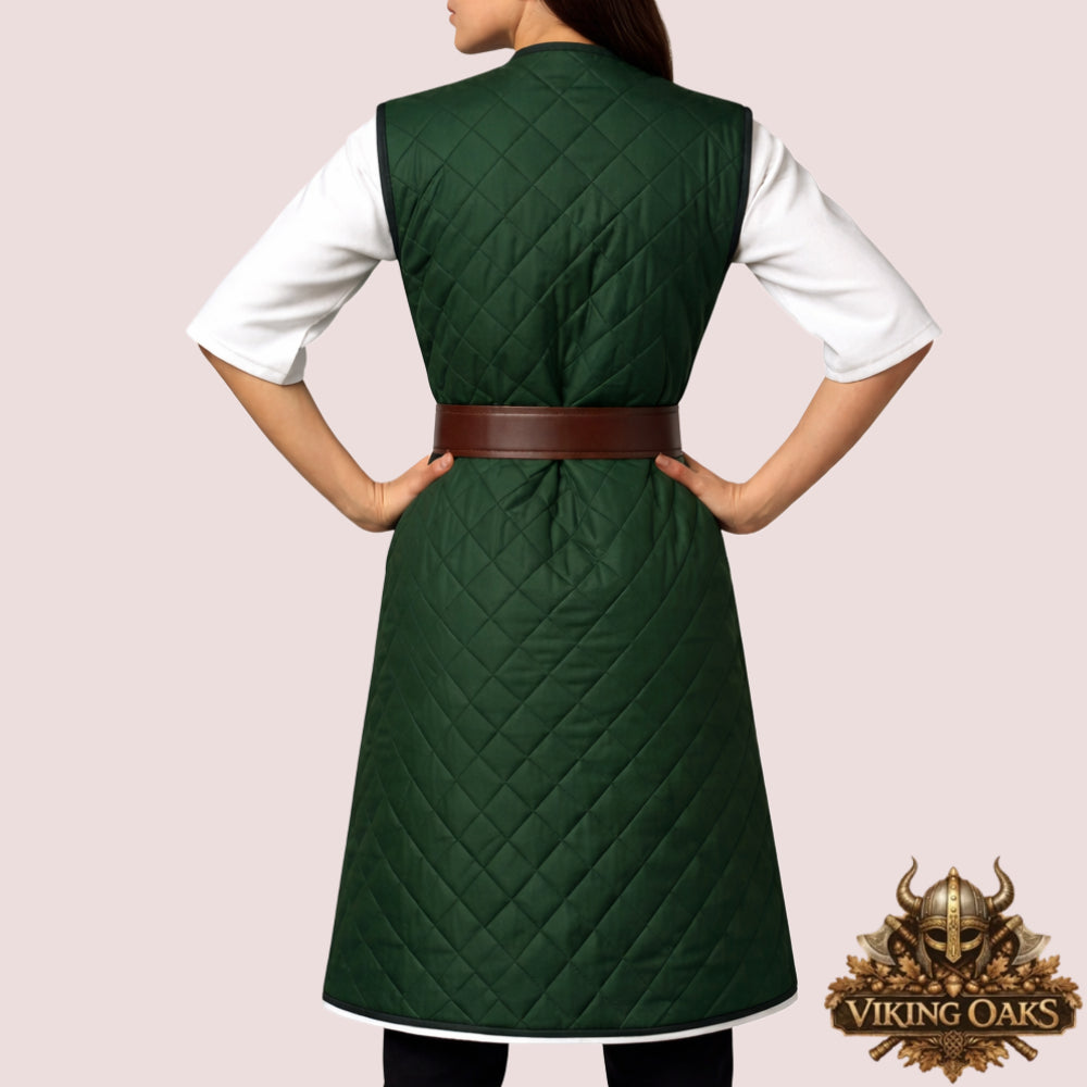 Medieval Gambeson Jacket | Padded Armor for LARP & Cosplay