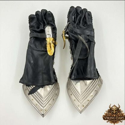 Heavy Combat Cosplay Armor Gloves for Renaissance fairs and medieval events