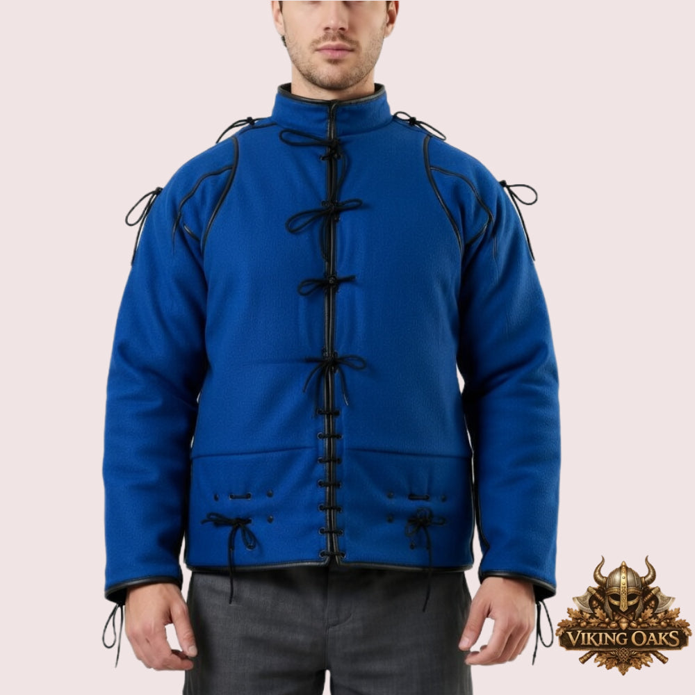 Medieval Padded Gambeson Armor Jacket – Functional Renaissance Aketon for Combat & Reenactment