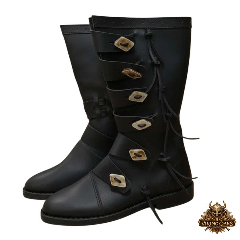 Durable Viking Style Cosplay Footwear for Halloween and Theatrical Events