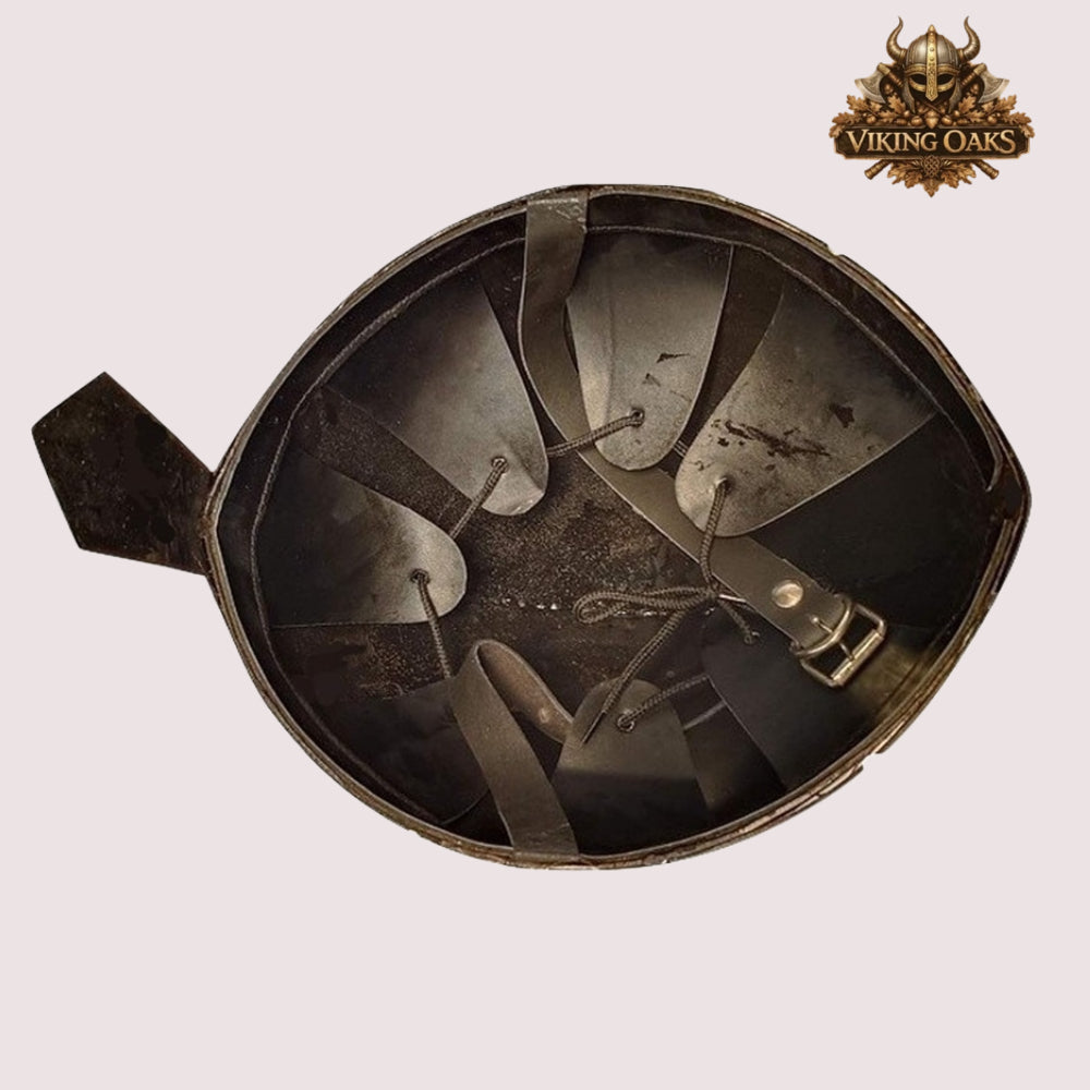 Handmade Norman Nasal Helmet – Medieval Knight Replica with  Display Stand