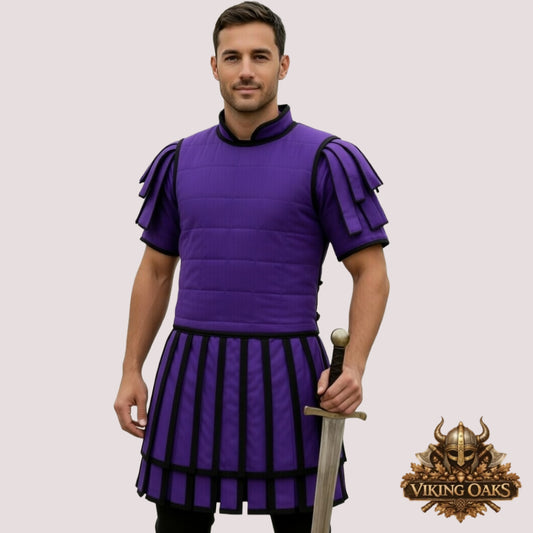Roman Subarmalis Armor – Padded Tunic for LARP, Renaissance Fair & Easter Gift