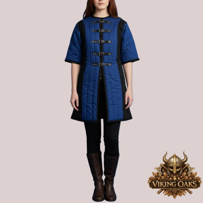Medieval gambeson jacket padded armor for LARP cosplay in various sizes