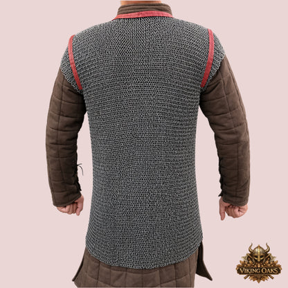 6mm Roman Lorica Hamata Chainmail – Riveted Legionary Armor for SCA