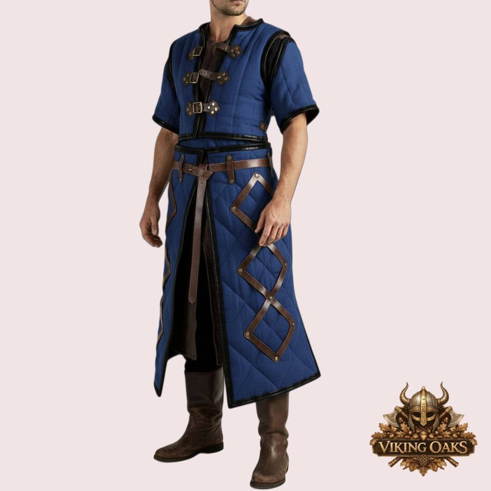 Medieval Gambeson Costume for Renaissance Faire in various sizes from small to 6X-large