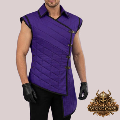 LARP Sleeveless Quilted Gambeson Armor SCA Festival Costume