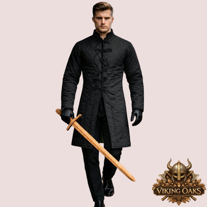 Medieval Gambeson Armor Jacket – Padded Ren Faire LARP Outfit