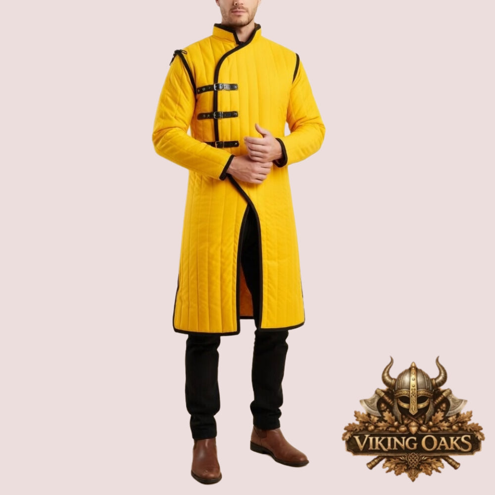 Medieval Gambeson Tunic for Renaissance Fair LARP costume in various sizes