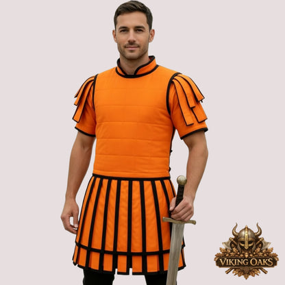 Roman Subarmalis Armor – Padded Tunic for LARP, Renaissance Fair & Easter Gift
