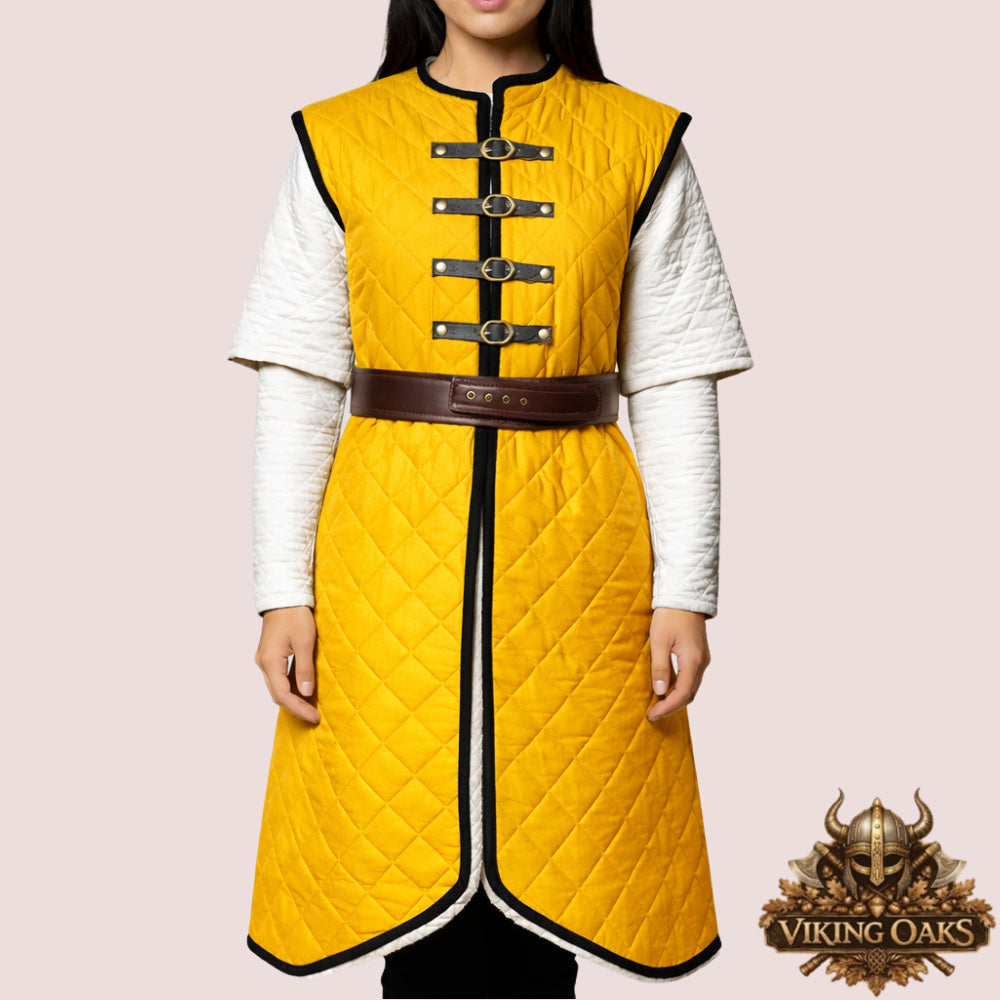 Medieval Gambeson Jacket | Padded Armor for LARP & Cosplay