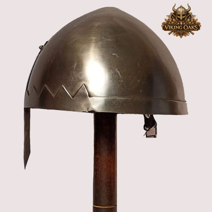 Handmade Norman Nasal Helmet – Medieval Knight Replica with  Display Stand