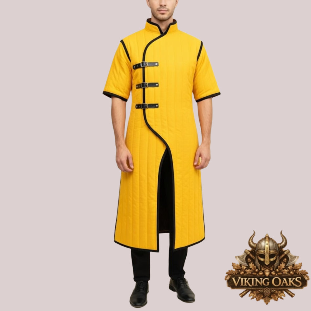 Medieval Ren Faire Gambeson Costume LARP Padded Armor