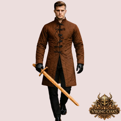 Medieval Gambeson Armor Jacket – Padded Ren Faire LARP Outfit