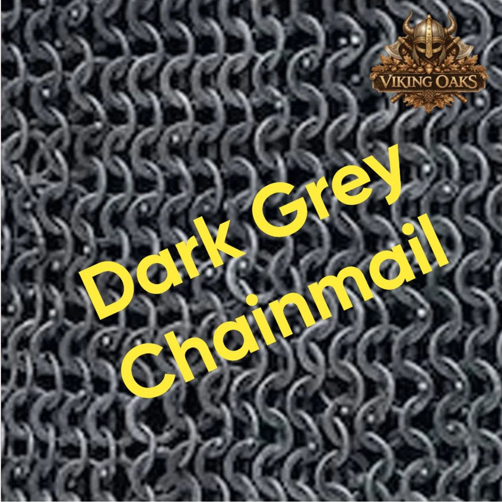Aluminum Chainmail Hauberk 9MM Round Ring Medieval Armor Ren Faire Event Costume