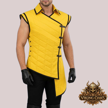 LARP Sleeveless Quilted Gambeson Armor SCA Festival Costume