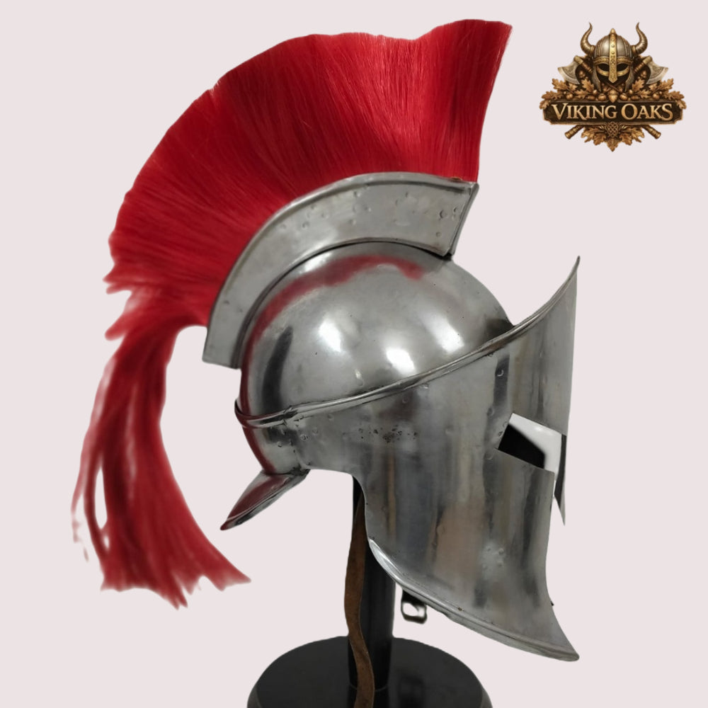 Antique Spartan Warrior Helmet – 300 Movie Replica, Gift for Him