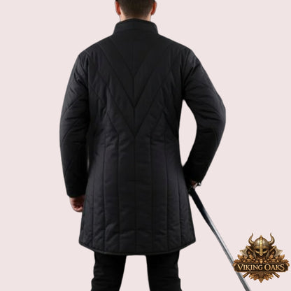 Medieval Padded Gambeson Jacket – Authentic Renaissance Fair Costume – Padded Armor for LARP