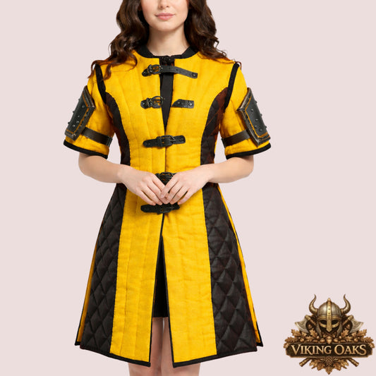 Custom Medieval Padded Armor – Fantasy Gambeson for Cosplay & LARP