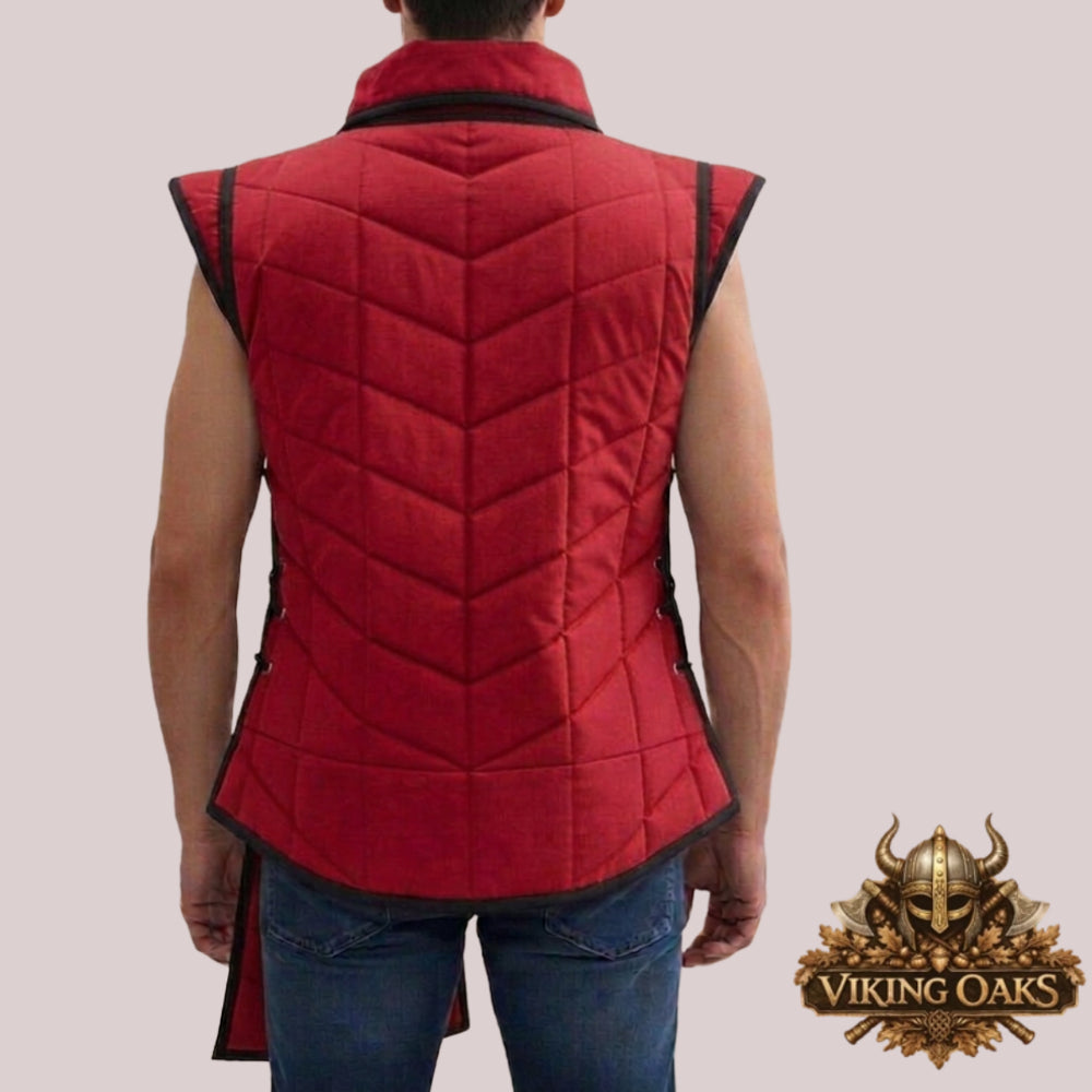 LARP Sleeveless Quilted Gambeson Armor SCA Festival Costume