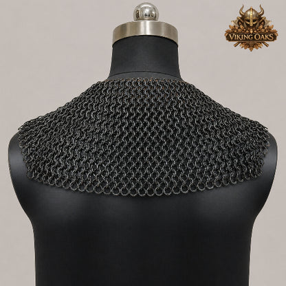 Chainmail Standard 9MM Flat Riveted Rings with Solid Rings