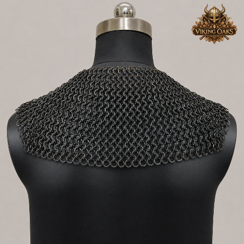 Chainmail Standard 9MM Flat Riveted Rings with Solid Rings